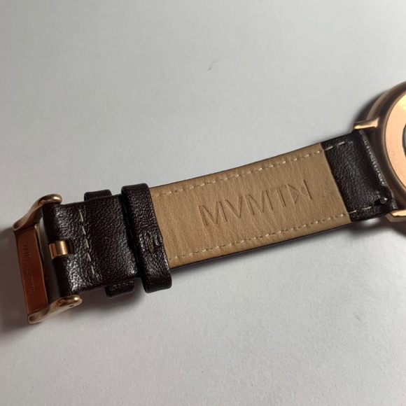MVMT Brown Leather Watch - Picture 3 of 4